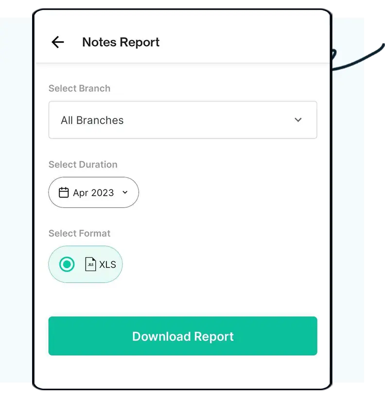 Notes reports