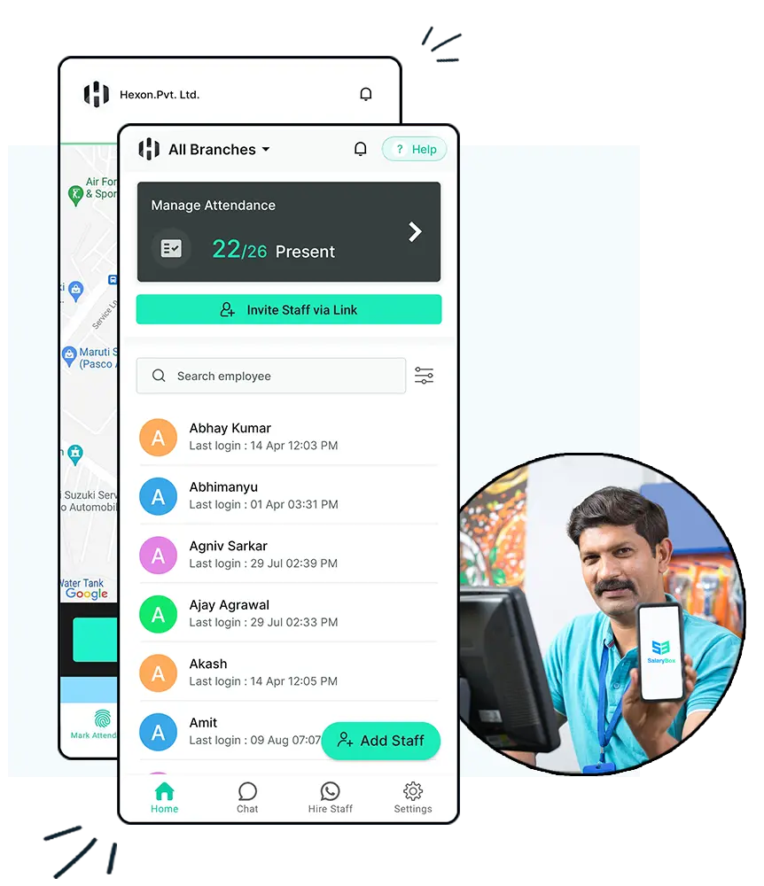 Employee management app