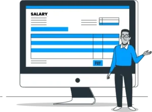 Payroll processing vector